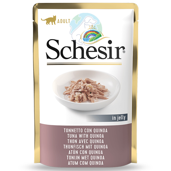 پوچ گربه 100گرمی تن و کینوا Schesir